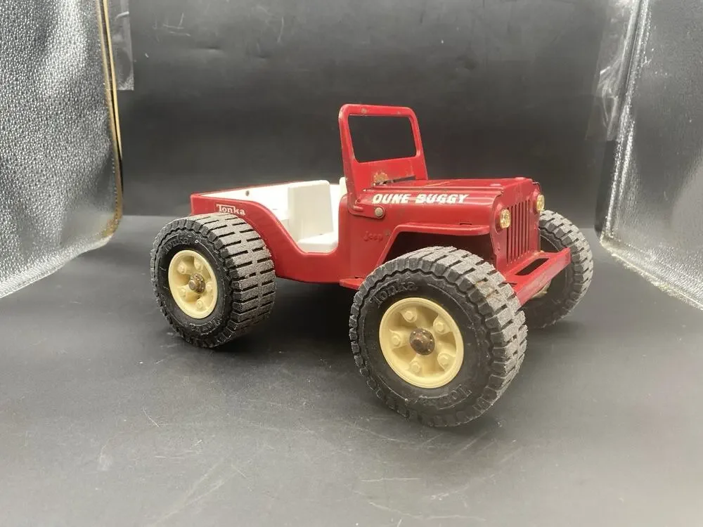 Vintage 70's Tonka Pressed Steel Tonka Jeep Wrangler Dune Buggy